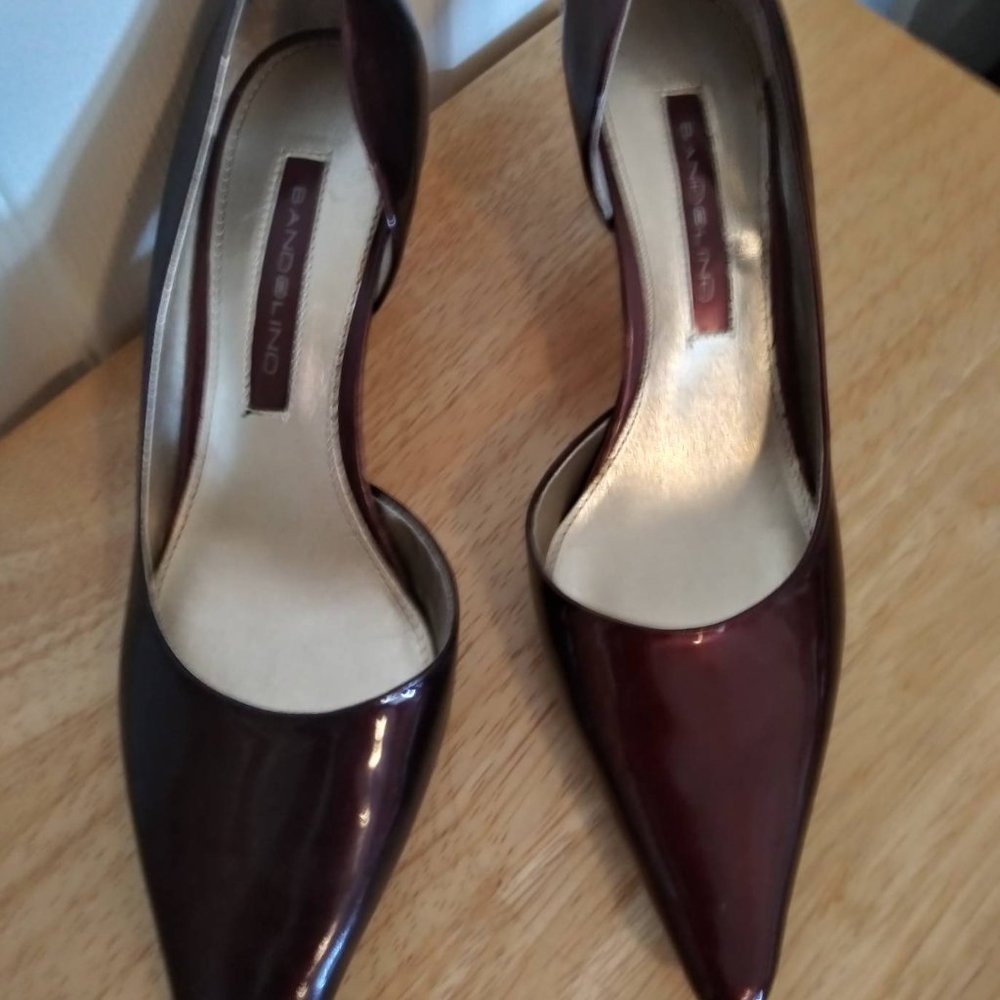 Bandolino DB Memoire Patent Leather Pumps - Size 6.5, Brand New in Box